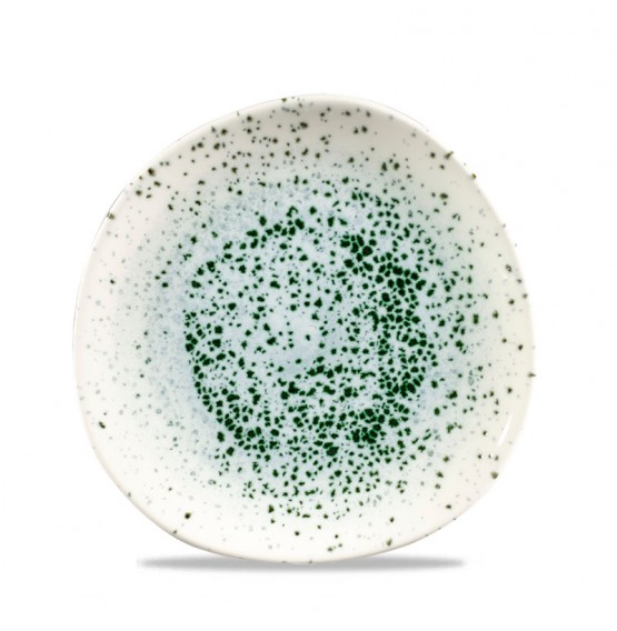 Mineral Green Organic Round Plate
